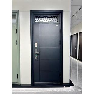 新款学校门工程钢制门防盗门入户门安全门仓库过道平开门进户门