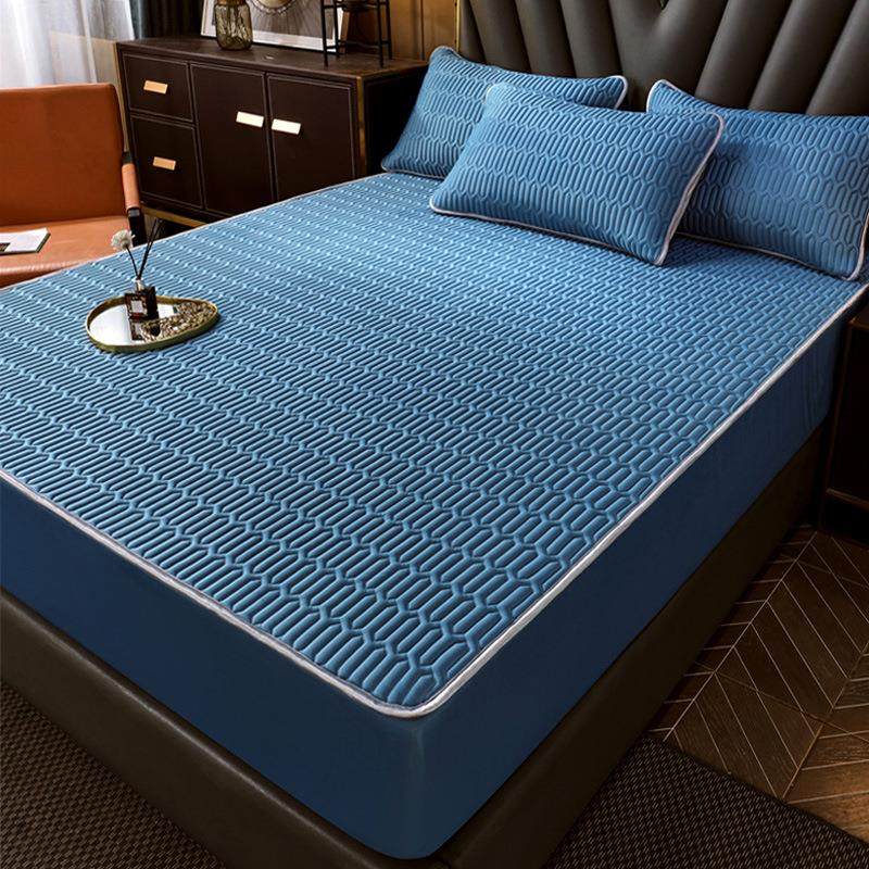 A类加厚乳胶凉席三件套可折叠床笠款床罩床垫保护套空调凉席厂家,床上用品,乳胶席,淘宝优惠券,粉丝福利购,淘宝优惠卷