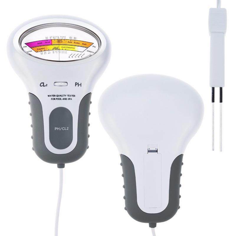 余氯检测仪双针探游泳池SPA总氯PH值二合一S便携式笔水质分析仪,五金/工具,水质分析仪,淘宝优惠券,粉丝福利购,淘宝优惠卷