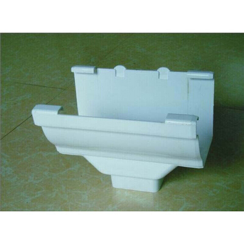 pvc天沟水槽屋檐流水沟檐槽方形水管pvc管阳光房排水槽天沟天沟落