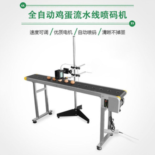 码 在线全自动送喷码 流调水线可速传带喷机输送带千印传送台