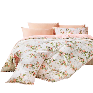 富安娜家纺被套单件纯棉棉花抗菌纯棉单人被罩套儿童全棉床上用品