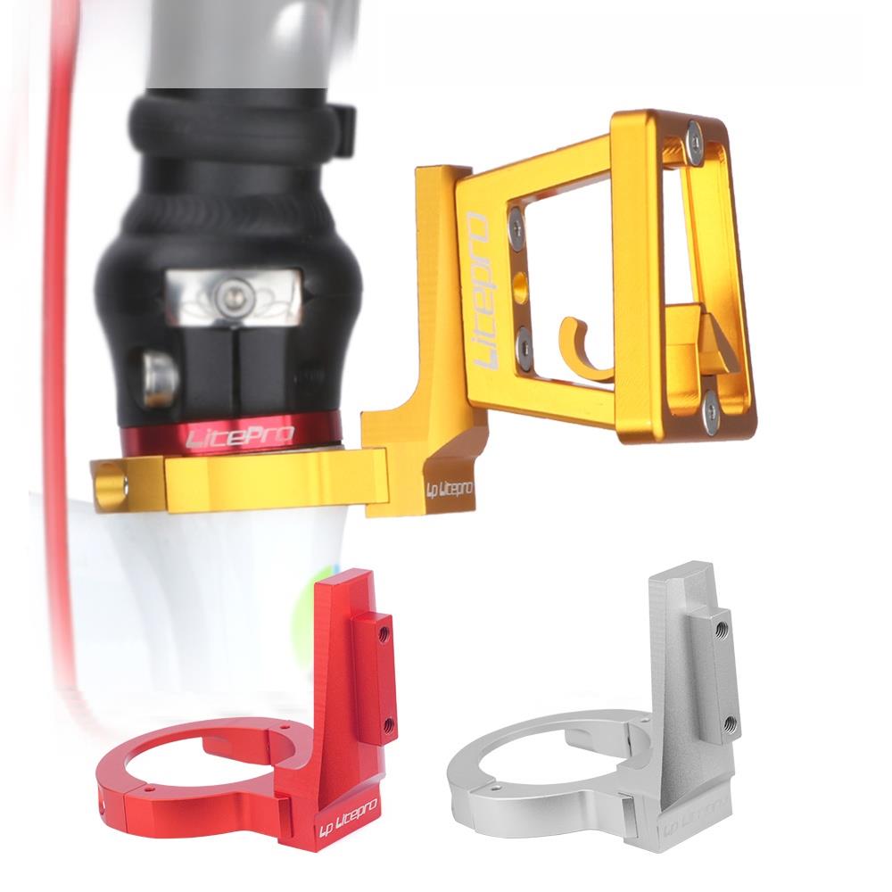 Litepro猪鼻螺丝孔转换座位折叠自行车头管猪鼻螺丝孔安装座位
