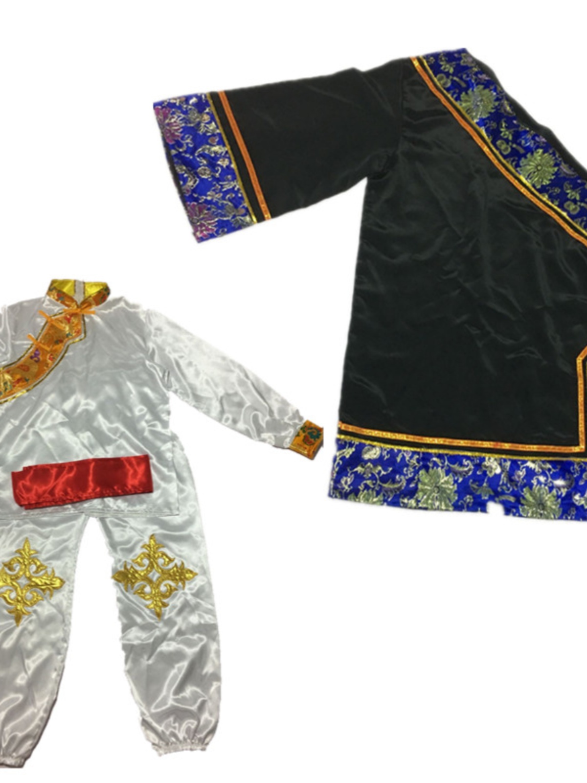 蒙古服装男蒙族成人新款现代藏族演出服舞蹈少数民族男士衣服袍