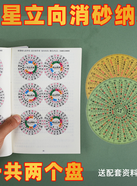 财慧阁九星消砂纳水立向罗盘伴侣