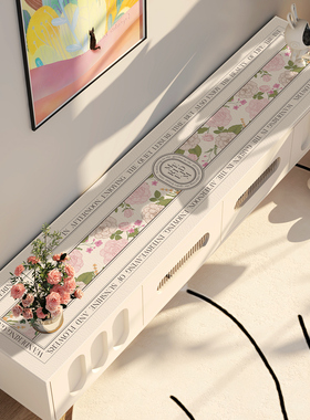 电视柜桌垫长条防水防尘酒柜台面保护垫餐边柜防滑垫客厅茶几垫子