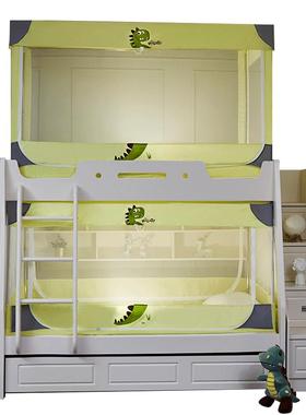 子YJN21272母床蚊低帐上铺铺下梯形家用1.遮光床帘床幔儿童双层5