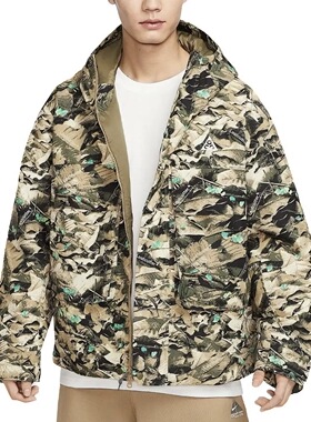 Nike耐克ACG户外机能树枝P棉防风拒水保暖耐磨夹克外套HJ2488-297