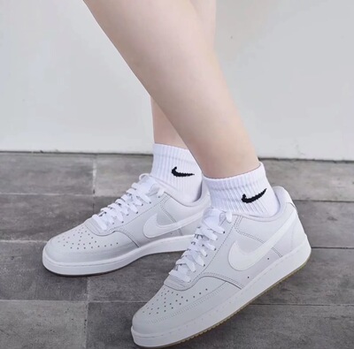耐克Nike Court Vision 女子休闲耐磨低帮板鞋CD5434-501