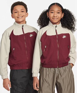 梭织拉链拼接立领复古夹克FN9134 619 AMPLIFY 耐克SPORTSWEAR