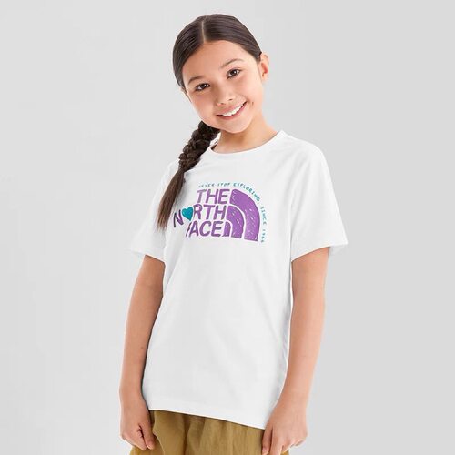 北面THE NORTH FACE 儿童爱心情人节系列印花T恤NF0A7WEN-FN4