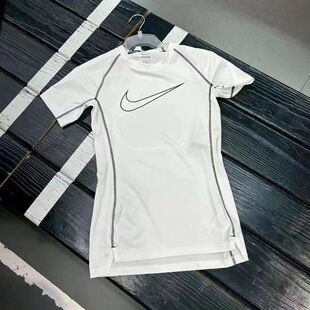 Nike耐克男子运动训练健身跑步紧身短袖 100 T恤DD1993