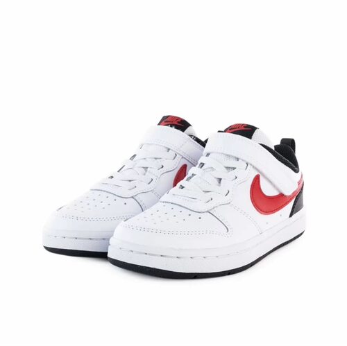 耐克Nike Court Borough 2 男女小童魔术贴运动板鞋 BQ5451-110