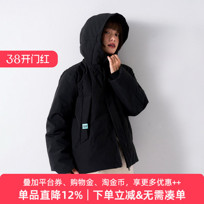 APPARITION 保暖连帽羽绒服 户外风羽绒服外套 男女同款