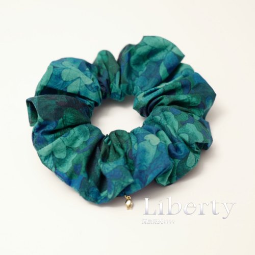 英国Liberty棉布甜美ins小众手工大肠发圈高级感头花发绳皮筋