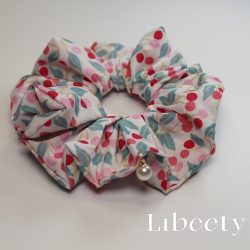 英国Liberty棉布新款ins小众手工大肠发圈头花发绳皮筋