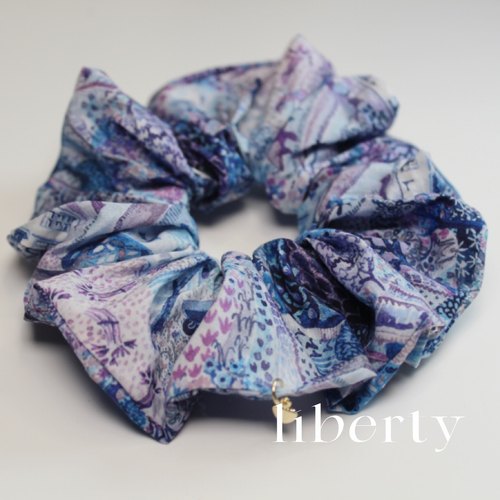 英国Liberty棉布ins小众手工大肠发圈头花发绳皮筋