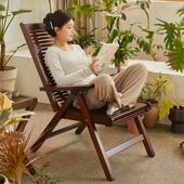 躺椅2025新款 坐睡两用折叠午休老人专用靠背凉椅竹椅家用阳台休闲