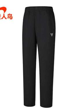 贵人鸟男裤长裤正品2025冬季新款直筒运动休闲加厚加绒Z1255151