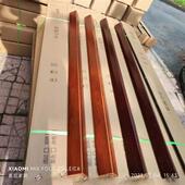 纯实木红橡木护墙角装 饰木线条阳角线开放漆工艺5厘米宽送免钉胶