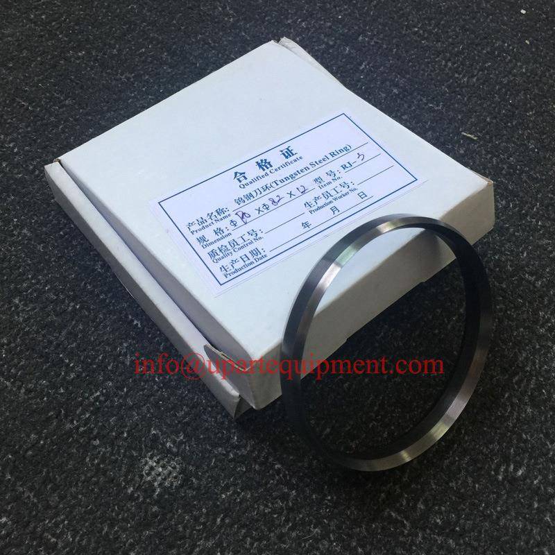尺寸90x82x12mm钨钢双刀环价格移印机耗材油盅金属刀环