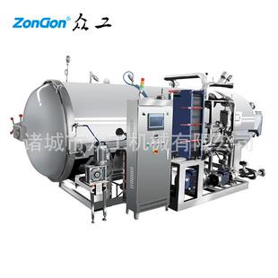 真空香辣鱿鱼仔双层杀菌釜 蜜枣蛋黄肉粽杀菌锅 肉制品杀菌锅 推荐