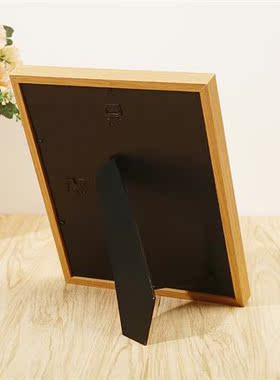 指谁谁发财财神爷相框家用书房桌面书法摆台励志招财装饰摆件挂画