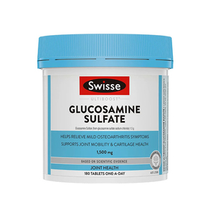 澳洲swisse组合mini钙300+维生素D钙片15+葡萄糖胺片180+补铁片30