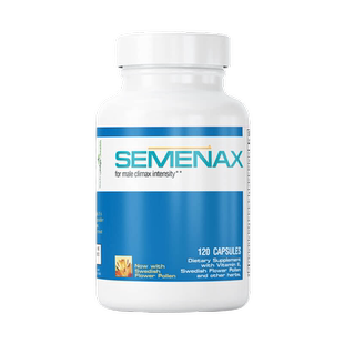 美国进口Semenax艳紫铆男士精华胶囊提神男性活力片120粒官方正品