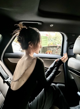 ISGRX 黄金年代独立设计春夏露背舞蹈服气质形体美学打底衫