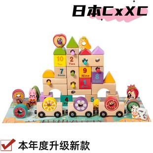 魯班孔明鎖榫卯建構(gòu)積木寶寶益智力開發(fā)早教幼兒園兒童玩具2一9歲