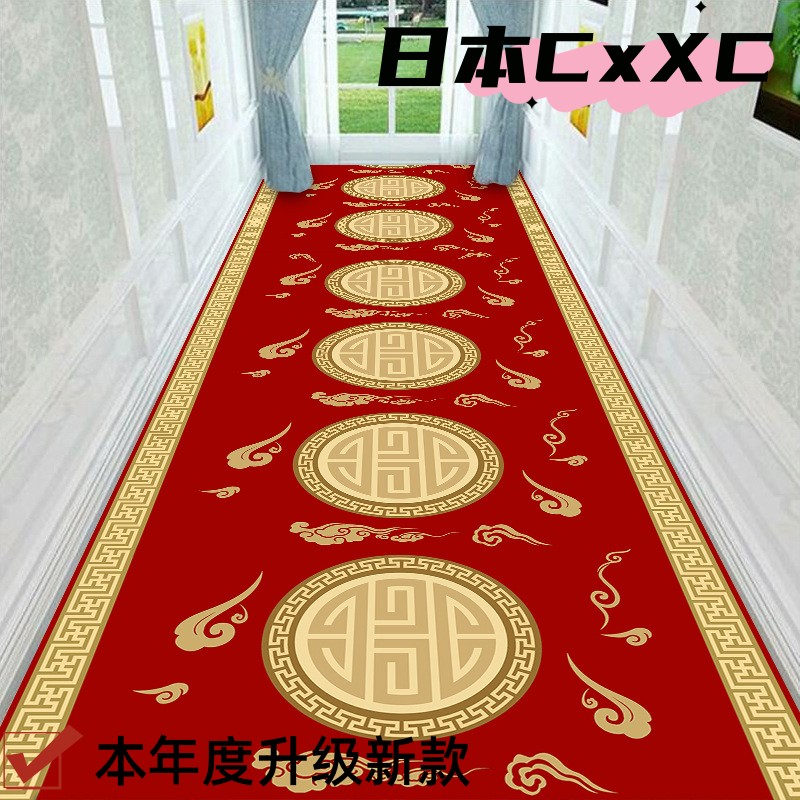 3D可裁剪地垫门口进门走廊过道楼道楼梯长条家用地毯宾馆走廊E05