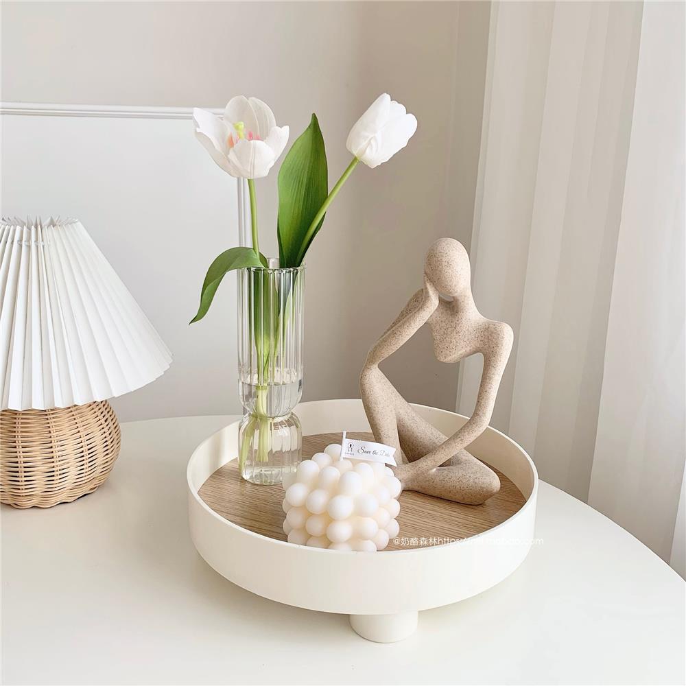 in Feng Home创意装饰集抽象雕塑休闲斯堪的纳维亚风格客厅入口酒