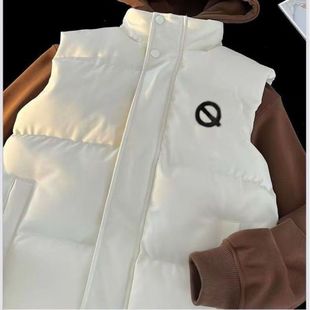 轻功秋冬季户外运动马甲羽绒背心跑步训练热身外穿上衣2025新款