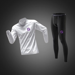 轻功训练运动跑步套装速干训练服男速干衣长袖体育生田径运动t恤