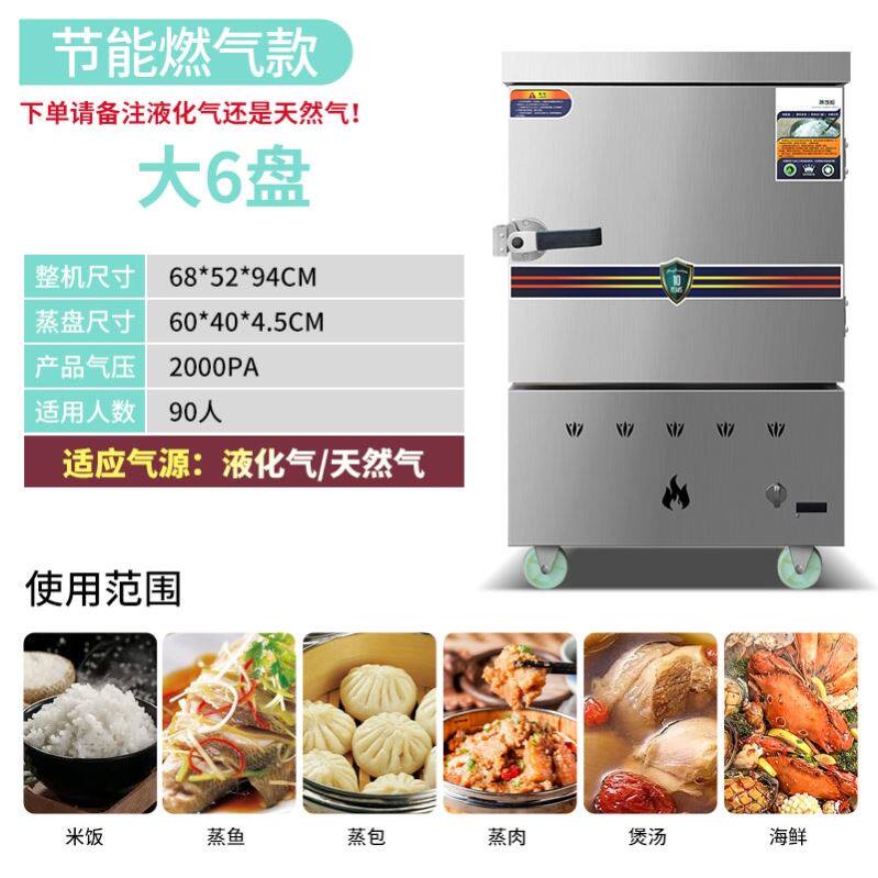 定制380v蒸箱蒸米蒸饭柜家用4层食堂全自动食堂车分层商用柜蒸饭