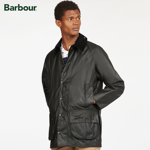 经典 Barbour 男士 油蜡夹克 Beaufort 中长款