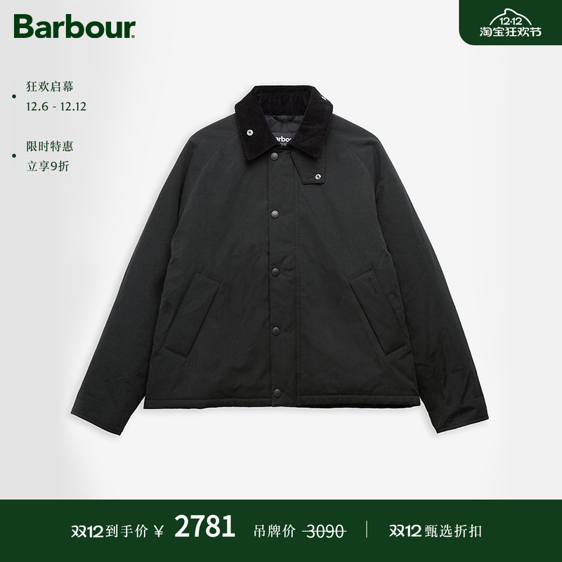 Barbour冬季男士休闲夹克