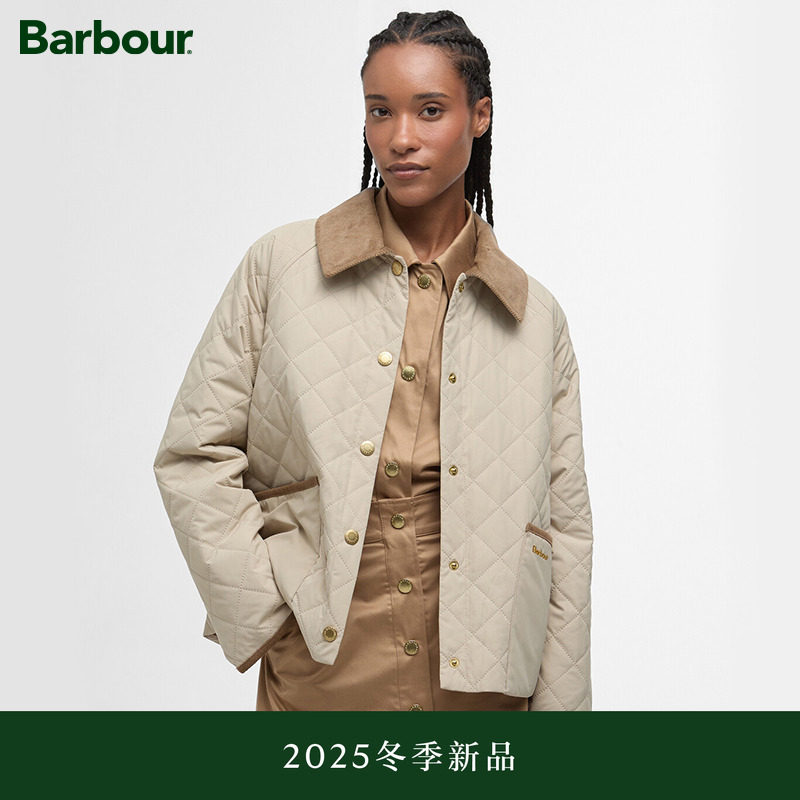 Barbour女士绗缝夹克