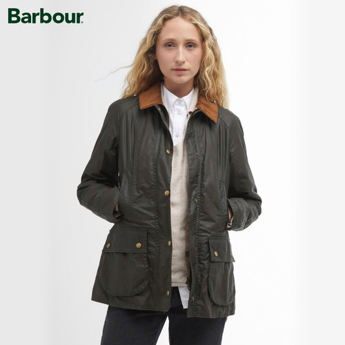 Barbour女士轻薄油蜡夹克