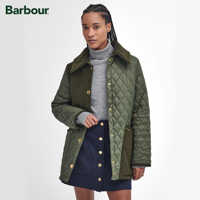 Barbour Reeth女士拼布绗缝夹克