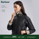 Barbour Beadnell女士修身 格纹里油蜡夹克