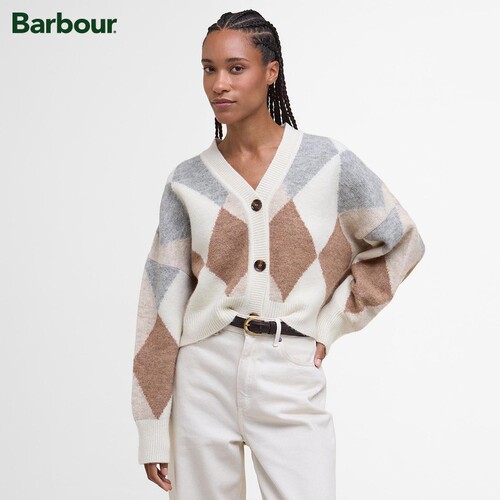 Barbour女士宽松针织开衫