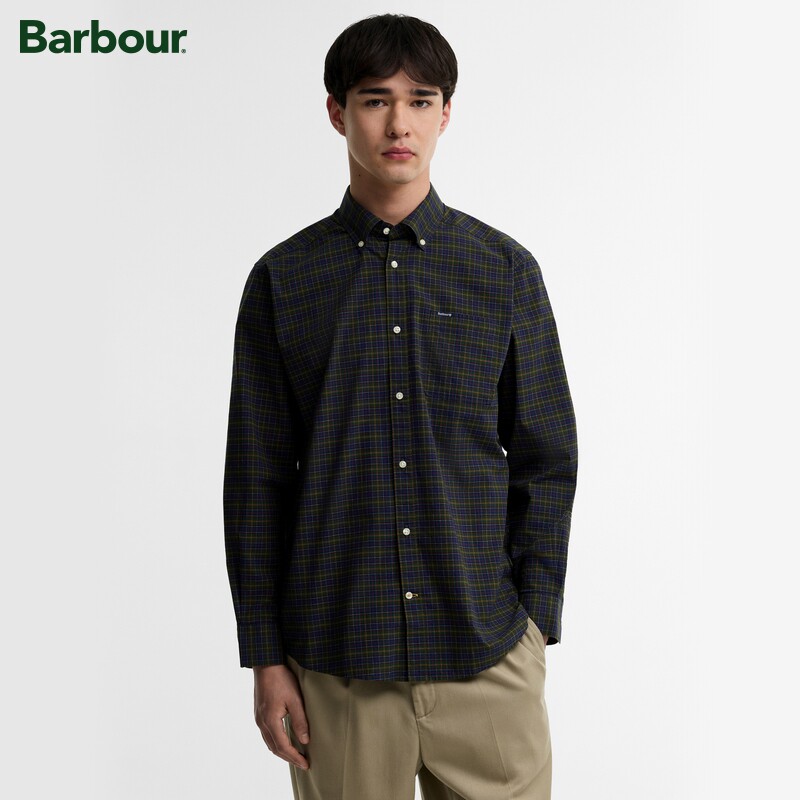 Barbour Lomond Tartan Af 男士格子衬衫图片
