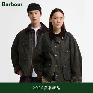 Barbour X Feng Chen Wang 联名 Fengporter 男女同款油蜡夹克