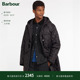 Barbour 秋冬菱形格纹绗缝夹克外套 长款 Jankees 男士