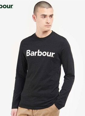 Barbour SL男士Logo长袖T恤