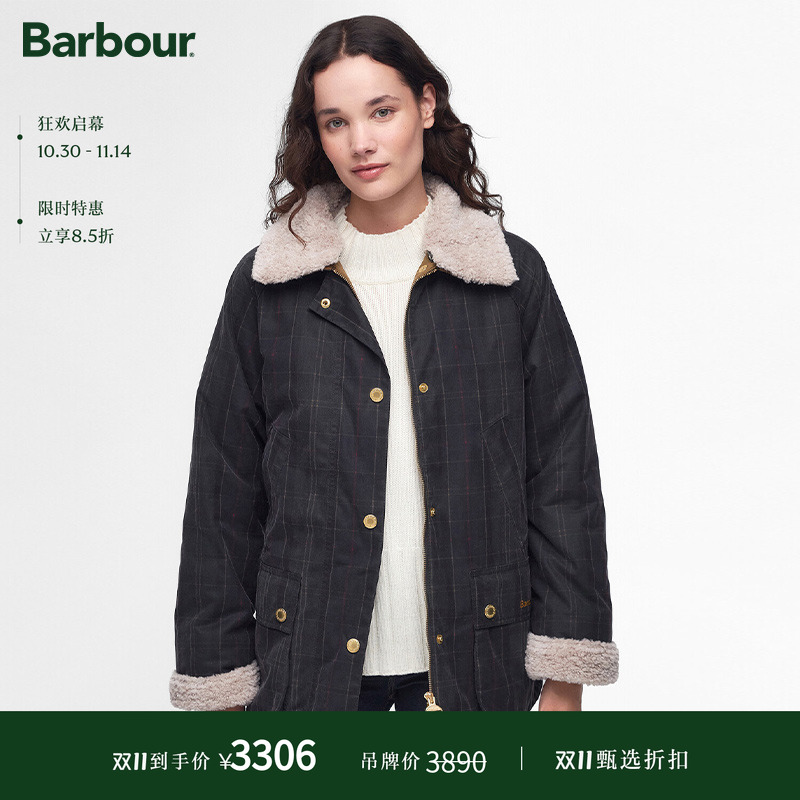 Barbour Swainby 女士油蜡夹克