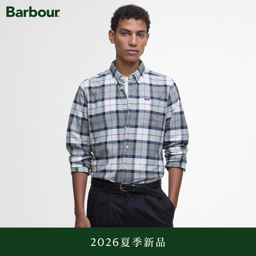 【夏季新品】Barbour Lewis Apac 男士长袖衬衫