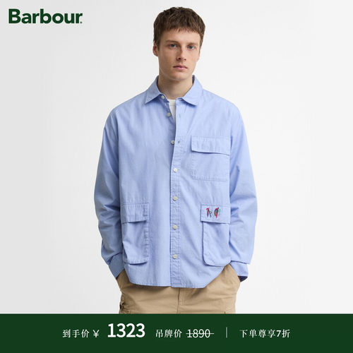 Barbour联名男士Swale衬衫